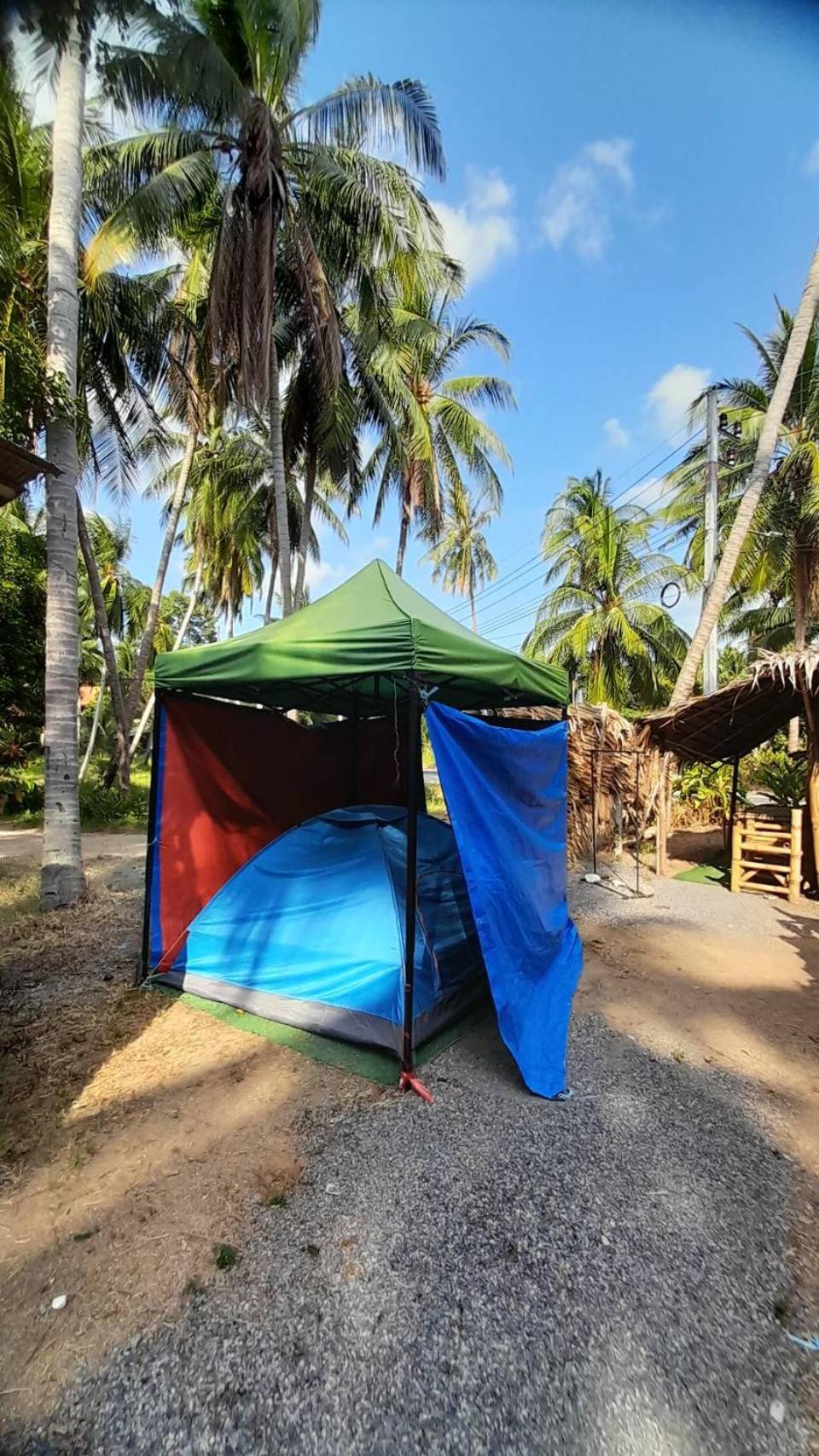 Ganja Gardens Camping Hotell Ban Nua Eksteriør bilde